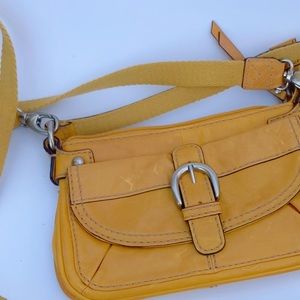 Fossil Y2K Cross Body Saddle Bag